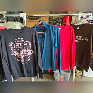 Bundle Of 4 Sweatshirts / Pullovers